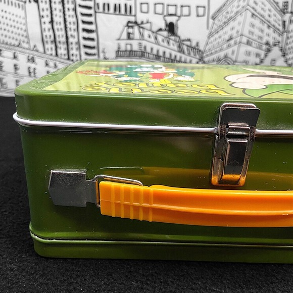 Beetle Bailey Metal Army Green Lunch Box 2002 Bosley Boxes Vintage Comic Themed - Picture 9 of 14